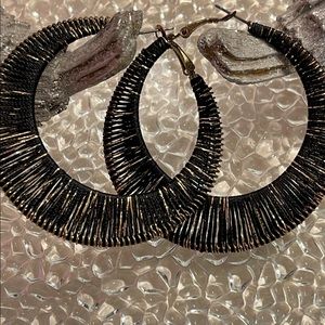 Black netted hoops with good flex